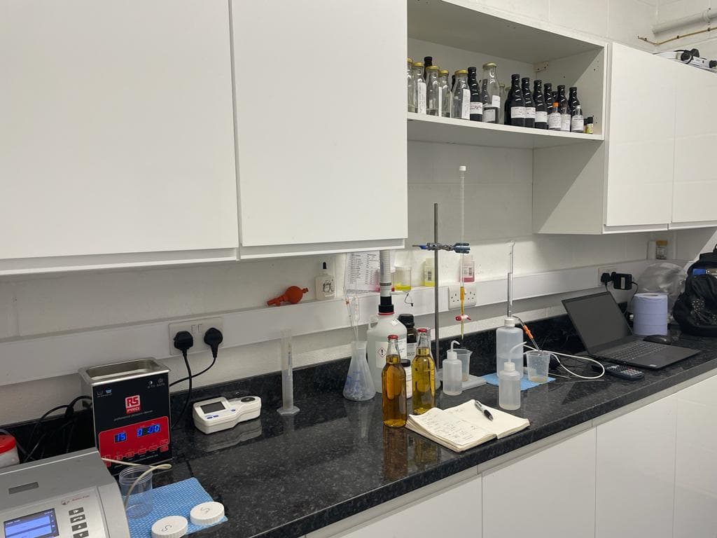 The Devon Drinks Solutions laboratory